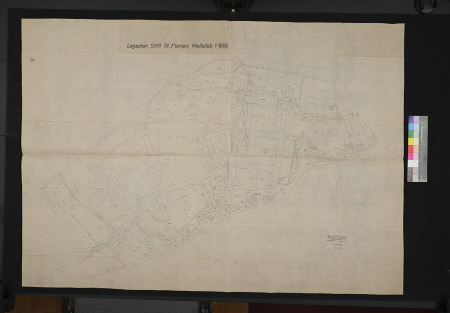 Lageplan des Stiftes St. Florian (neu)