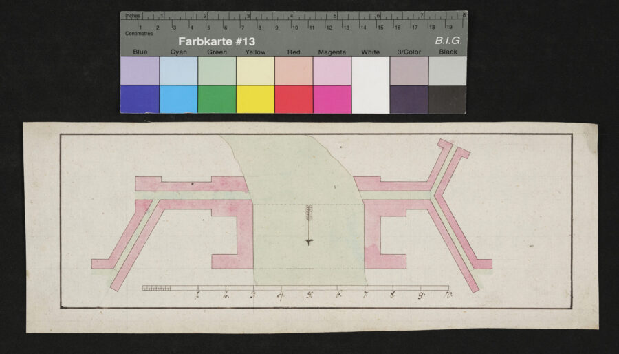Plan für eine Ipfbrücke 1812 (2)