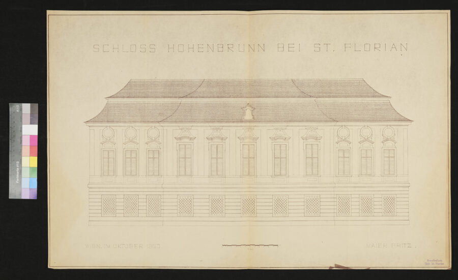 Seitenansicht Hohenbrunn 1950