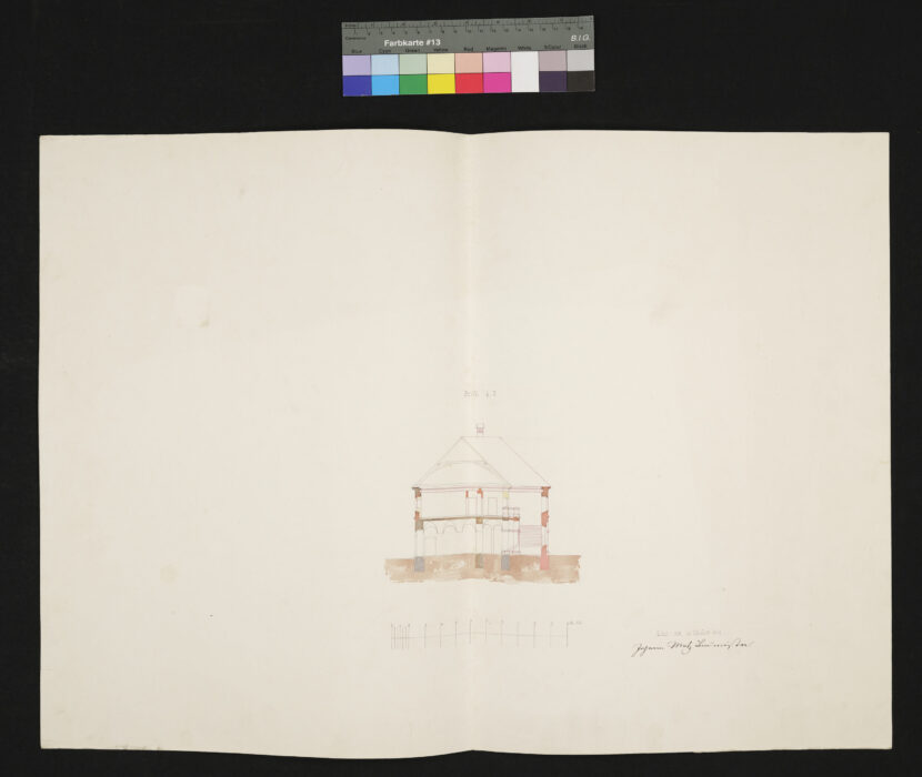 Projekt zur Errichtung einer Ackerbauschule im Maierhof Hohenbrunn 1860 (2)