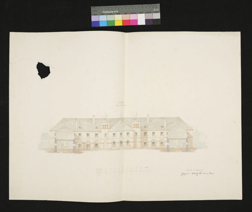 Projekt zur Errichtung einer Ackerbauschule im Maierhof Hohenbrunn 1860 (5)