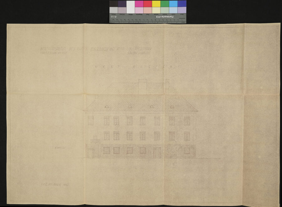 Marbach Schloss 1ter Stock 1942