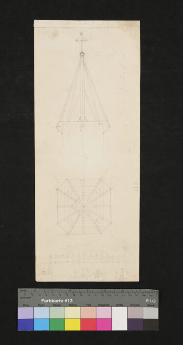 Dorfkirche Dach Turm 1857 Vöcklabruck