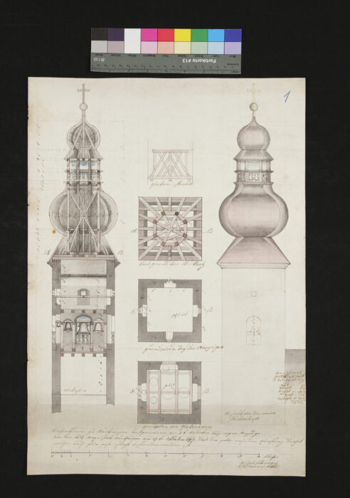 Kirchturm Mauthausen 5.11.1847