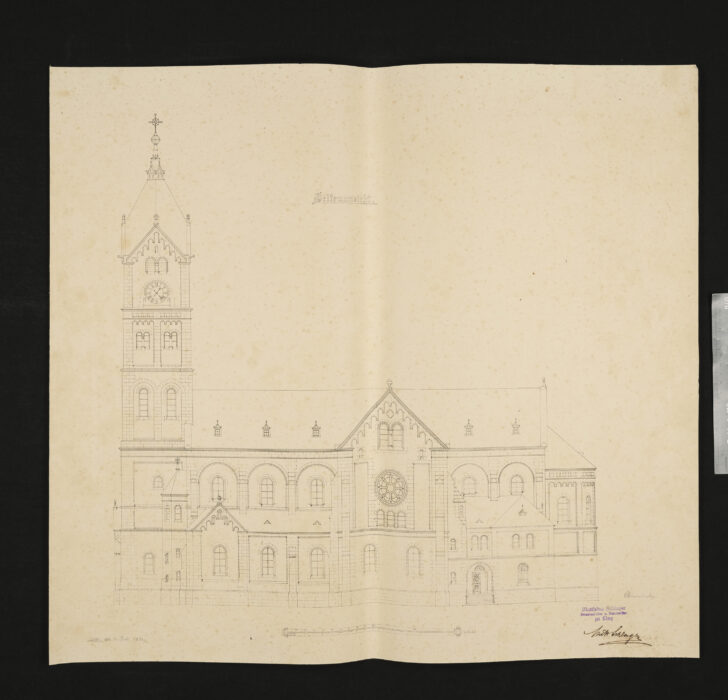 Plan und Riss für die neue Kirche Kleinmünchen 6.5.1904 (3)