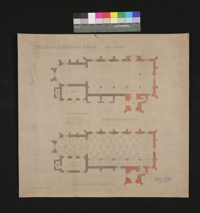 Umbau der Pfarrkirche zu St. Oswald 16.7.1908 (4)