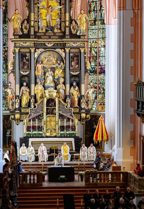 Amtseinführung Prälat Holzinger Mondsee Hochaltar Werner Kerschbaummayr Amtseinführung Prälat Holzinger Mondsee Hochaltar Werner Kerschbaummayr