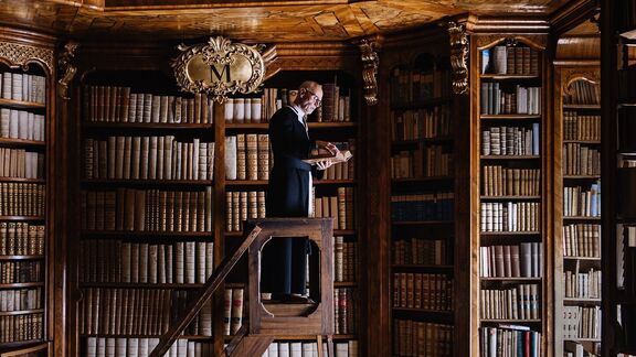 Chorherrenstift Bibliothek @Himmelbauer