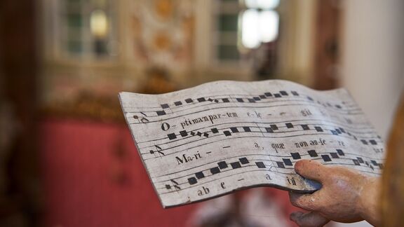 Stiftsbasilika St Florian Notenblatt Engel @Andreas Etlinger
