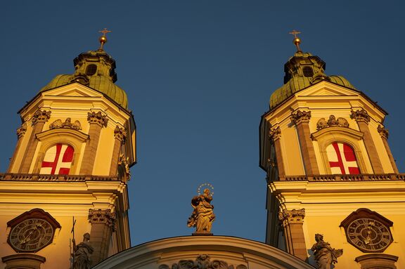 Stiftsbasilika St Florian Tuerme Version @Andreas Etlinger