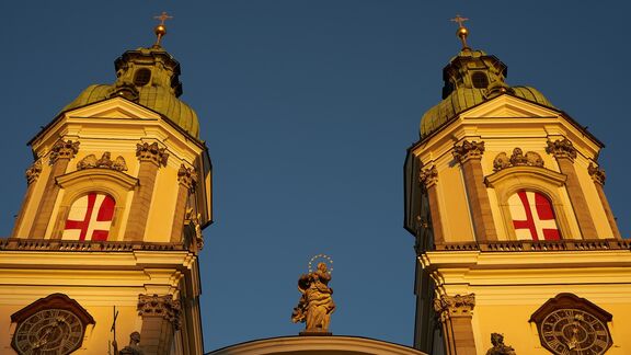 Stiftsbasilika St Florian Tuerme Version @Andreas Etlinger