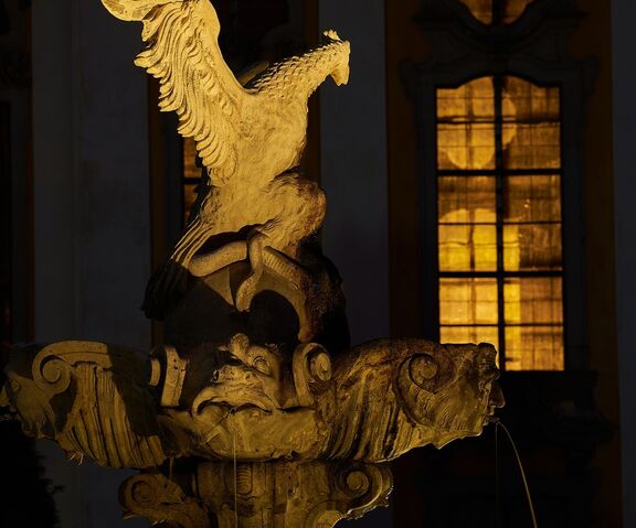 Stift St Florian Adlerbrunnen Farbe ©Andreas Etlinger Stift St Florian Adlerbrunnen Farbe ©Andreas Etlinger
