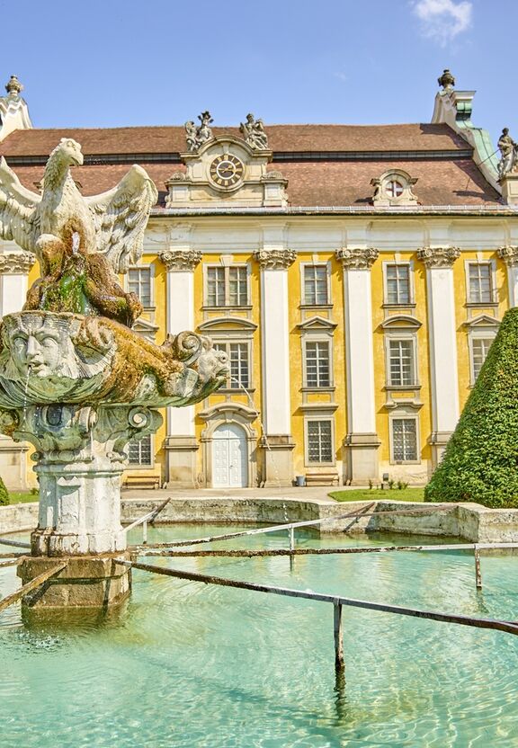 Stift St Florian Adlerbrunnen ©Pedagrafie