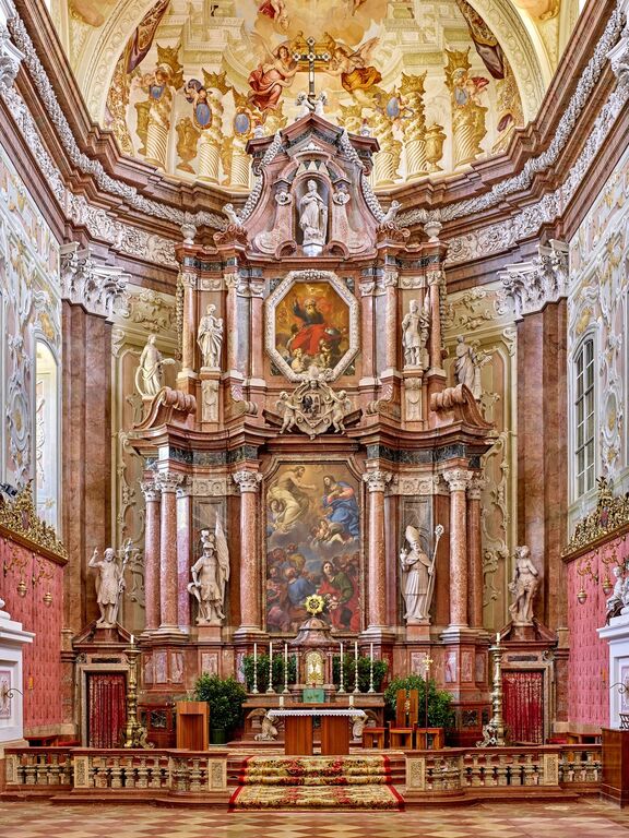 Stift St Florian Hochaltar ©Pedagrafie