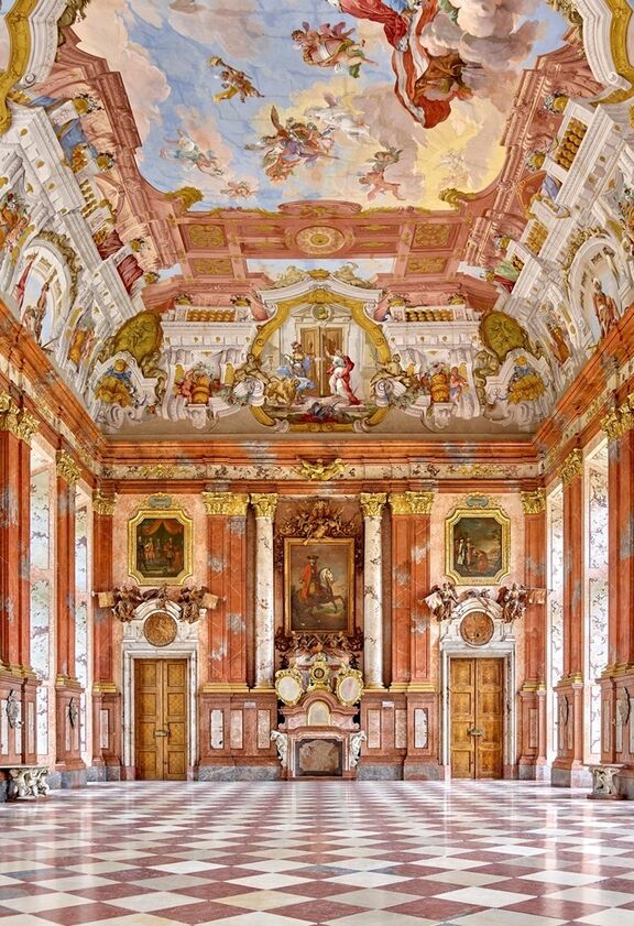 Stift St Florian Marmorsaal @Pedagrafie Stift St Florian Marmorsaal @Pedagrafie