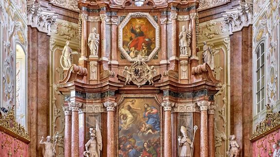 Stift St Florian Hochaltar ©Pedagrafie